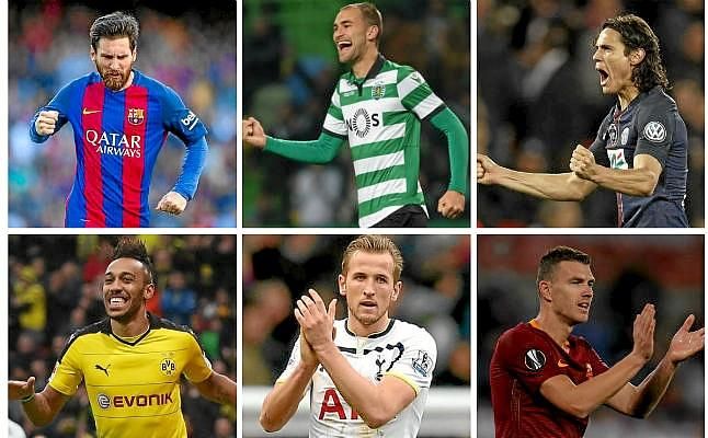 Messi, Dost, Cavani, Aubameyang, Kane... goles sin corona
