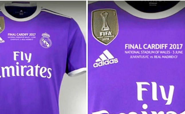 Así será la camiseta del Madrid en la final de la Champions