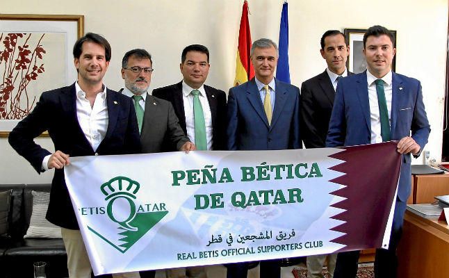 Sentimiento verdiblanco en Qatar