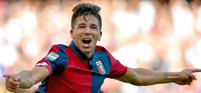 El Genoa tasa a Gio Simeone en 20 kilos
