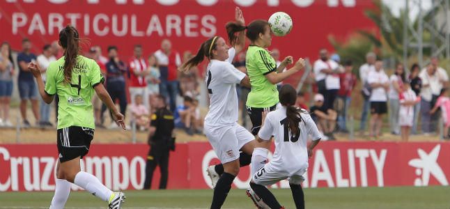 La entrenadora del Sevilla admite que el Fermarguín "es favorito" para subir
