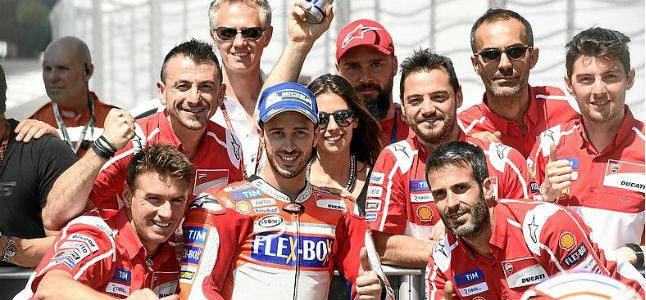 Dovizioso vencedor a pesar de una intoxicación alimentaria