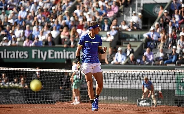 Nadal jugará su décima final en París, donde le espera Wawrinka