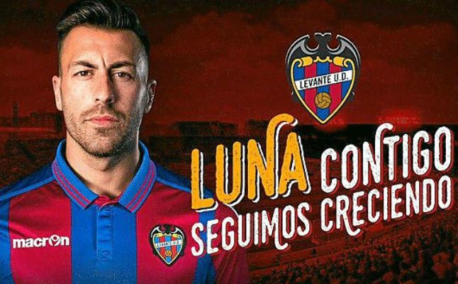 El Levante anuncia el fichaje de Antonio Luna hasta 2021