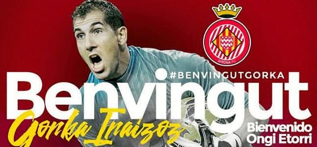 Iraizoz ficha por el Girona para las dos próximas temporadas
