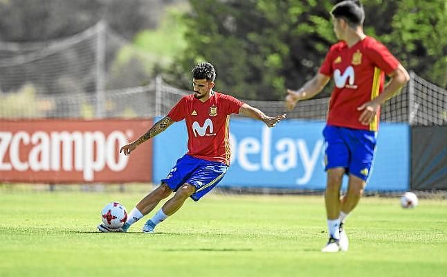Dani Ceballos, desde hoy en el escaparate
