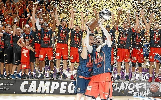 El Valencia destrona al Madrid y hace historia con su primera liga (87-76)