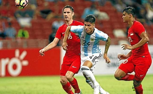 El Sevilla saca pecho con el 'Tucu' Correa