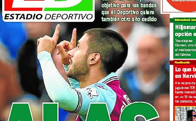 La portada de ESTADIO Deportivo de este lunes