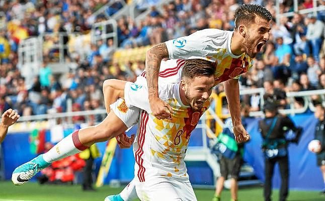 Ceballos juega los 90 minutos en el triunfo de España ante Portugal