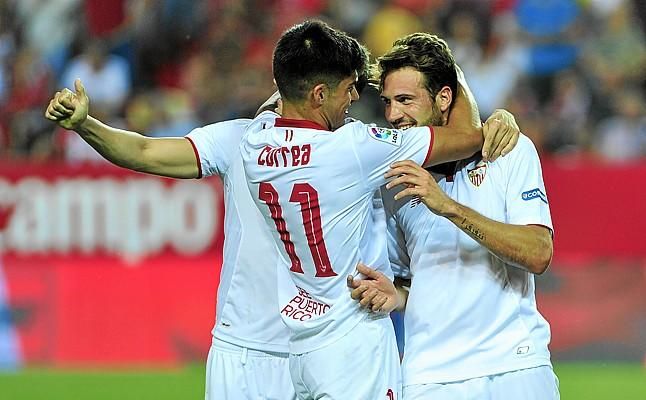 El 'Mudo' lo tiene claro: "Espero seguir en el Sevilla"