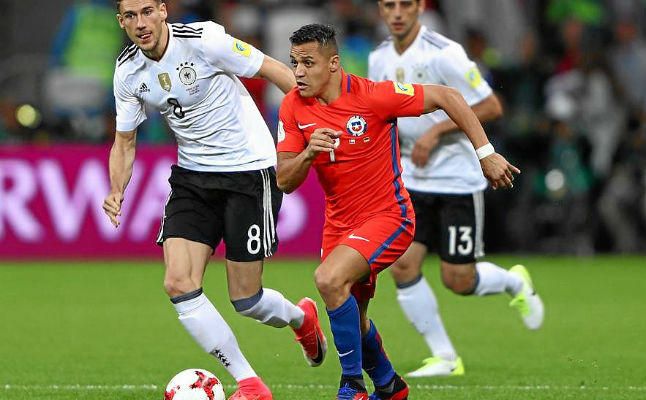 1-1. Alemania frena a una desatada Chile