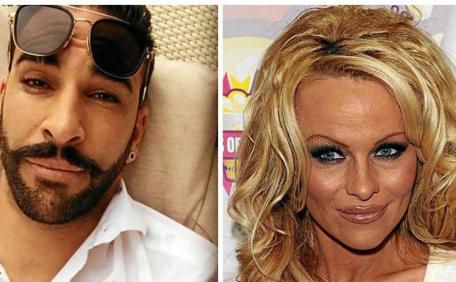 Pamela Anderson, amor de verano de Adil Rami