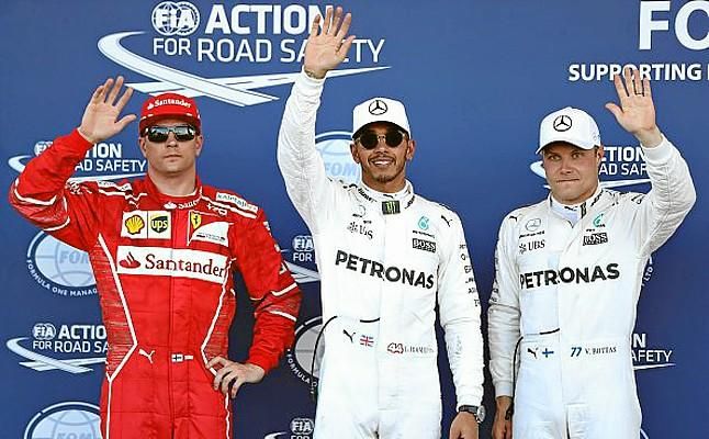 Hamilton saldrá desde la 'pole' en Baku