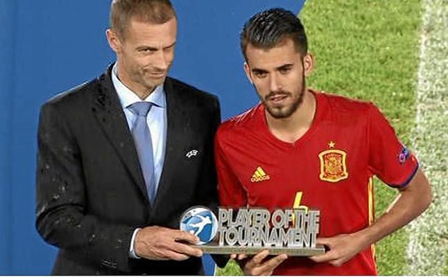 Dani Ceballos se erige en el 'Jugador del Torneo'