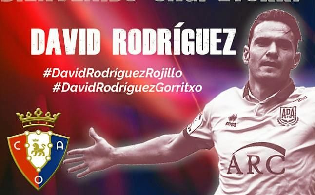 Osasuna ficha al delantero David Rodríguez