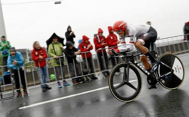 Contador: "He cedido una gran diferencia para ser solo 14 kilómetros"