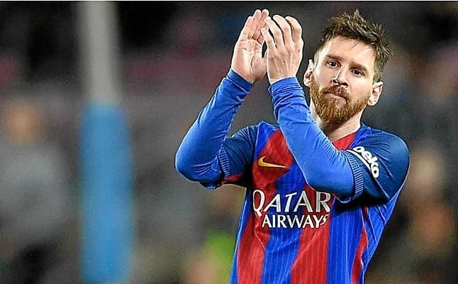 Leo Messi renueva con el FC Barcelona hasta 2021