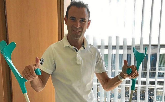 Valverde sale del hospital "agradecido y confiado" en su recuperación