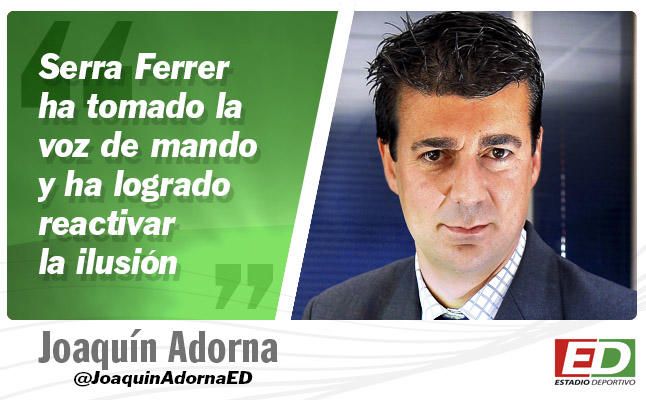 Serra, los béticos y Joaquín "acojonao"