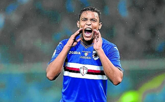 El Sevilla pagará 20 millones por Luis Muriel, que está viajando
