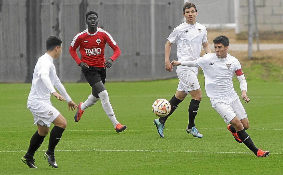 El Sevilla Juvenil, al COTIF, contra cinco clubes y seis selecciones