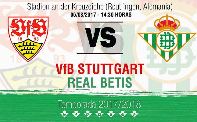 El Betis jugará contra el Stuttgart el próximo 6 de agosto