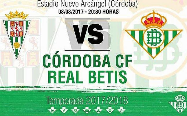 El Betis jugará un amistoso con el Córdoba el 8 de agosto