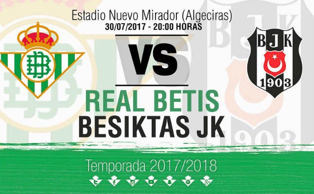 El Betis jugará ante Valladolid y Besiktas el 29 y 30 de julio