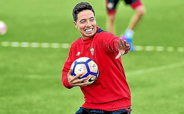 Guiño de Nasri a Monchi; Kranevitter puede ir con Vitolo