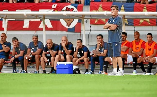 Berizzo: "Ni la victoria del otro día ni la derrota de hoy hacen desviar la atención"