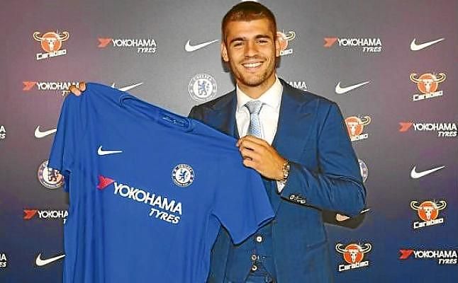 Morata: "Es un sueño llevar el 9 del Chelsea"
