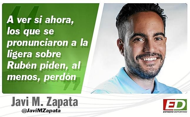 ¿Y ahora quién es el primero que pide perdón a Rubén?