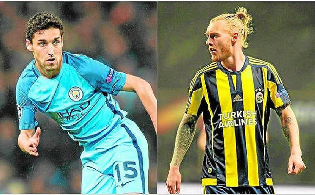 El Sevilla, a Inglaterra, sin Jesús Navas ni Simon Kjaer