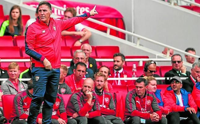 Berizzo: "Nos encontramos en un punto bueno de la preparación"