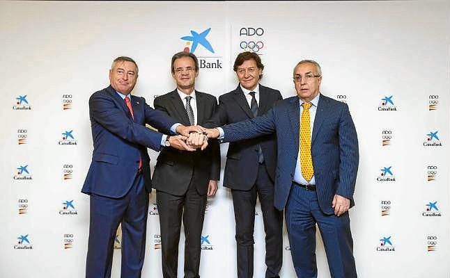 Caixabank renueva su compromiso con ADO hasta Tokio 2020