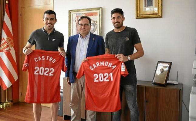 Carlos Castro y Carmona renuevan contrato con el Sporting
