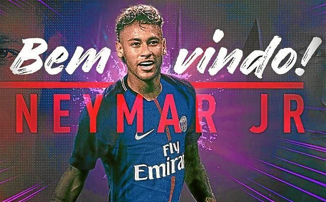 El PSG hace oficial el fichaje de Neymar