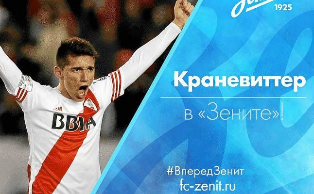 El ex del Sevilla Kranevitter ficha por el Zenit ruso