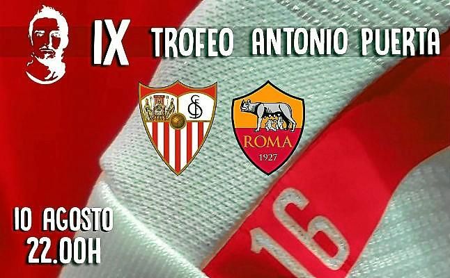 Horario y TV para ver el Trofeo Antonio Puerta entre Sevilla y Roma