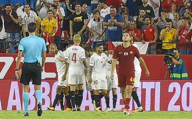 Sevilla FC 2-1 Roma: Escudero y Nolito homenajean a Antonio Puerta