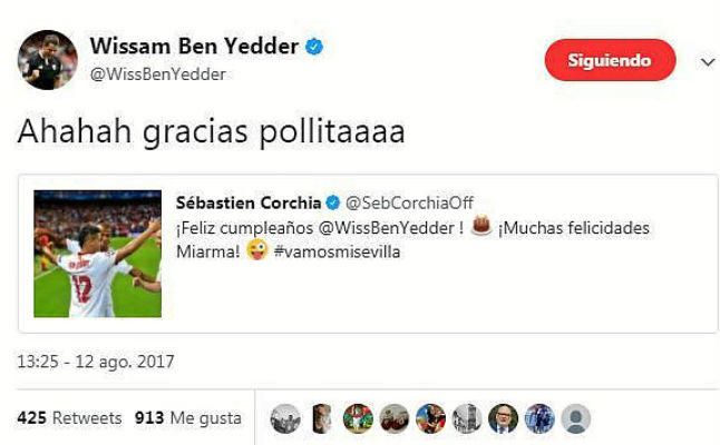 'Sevillanía' entre Corchia y Ben Yedder