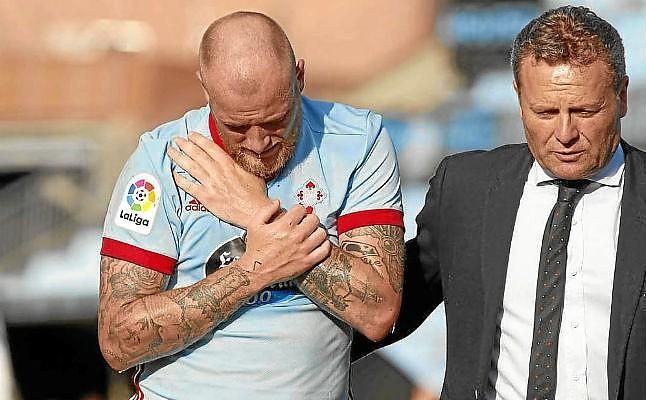 Guidetti sufre una fractura en la clavícula derecha