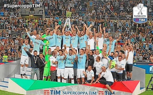 La Lazio de Luis Alberto se lleva la Supercopa ante la Juventus (2-3)