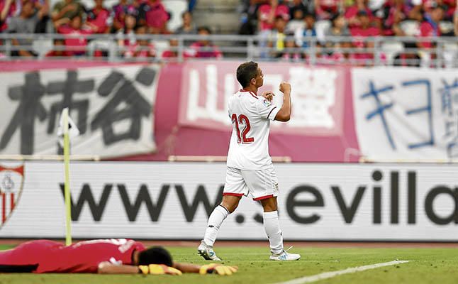 Ben Yedder exprime el verano