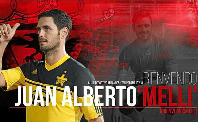Melli ficha por el Mirandés