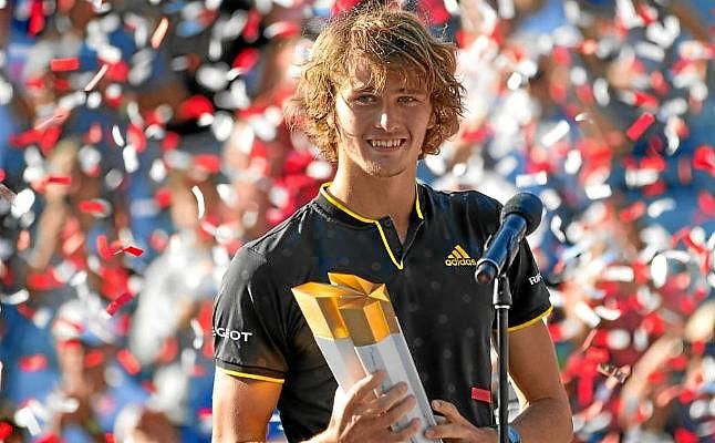 Zverev impone su racha a la de Federer en la final de Montreal