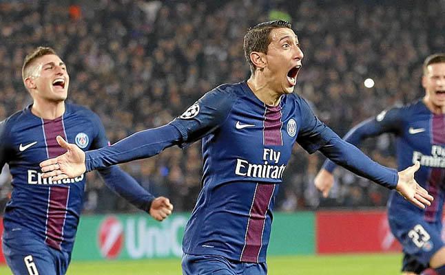 La "suerte" de jugar junto a Ángel Di María