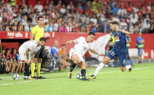Sevilla 1-1 Espanyol: Desde que estuvo Banega y hasta que Banega quiso