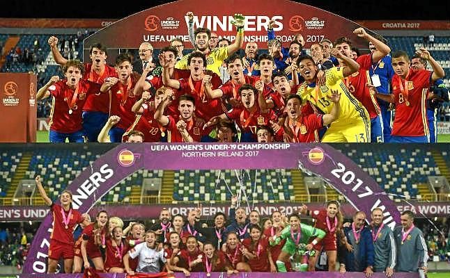 España domina la lista de países con más títulos UEFA